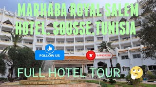 EASYJET HOLIDAY TO THE MARHABA ROYAL SALEM HOTEL TUNISIA 2024 [upl. by Keyte384]