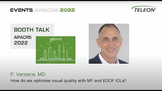 How to optimise the visual quality with PremiumIOLs Patrick Versace MD APACRS2022 [upl. by Siskind]