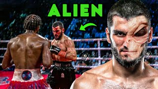 3 peleas donde Artur Beterbiev probó NO SER HUMANO  El ALIEN del boxeo [upl. by Adnaloj]