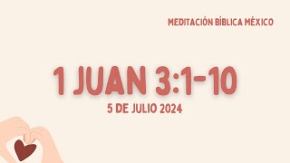 PALABRA DIARIA  5 DE JULIO 2024  LECTURA RV60 amp NTV [upl. by Genovera]