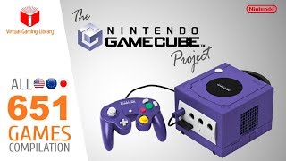 The GameCube Project  All 651 GC Games  Every Game USEUJP [upl. by Notlimah]