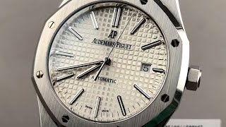 Audemars Piguet Royal Oak 15400STOO1220ST02 Audemars Piguet Watch Review [upl. by Namrehs]