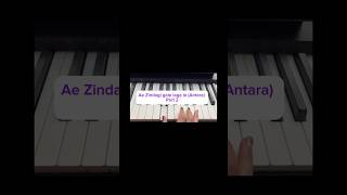 Ae Zindagi gale laga leAntara Part 2 aezindagigalelagale piano hindipianosong [upl. by Proctor884]