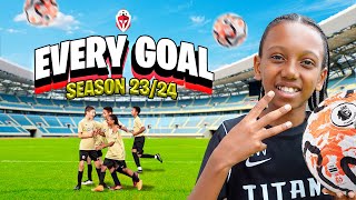 Every Goal Scored In My Academy Team 2324 [upl. by Anton]