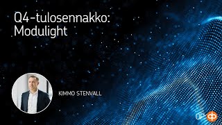 Q4tulosennakko Modulight [upl. by Masson]