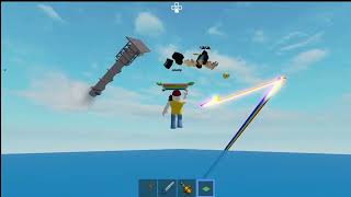 Flinging People  ROBLOX Destroy The City [upl. by Assanav989]