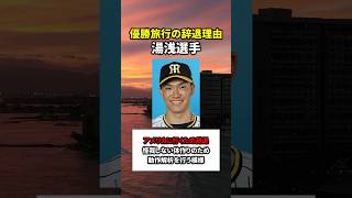 【ストイックすぎる】阪神 ハワイ優勝旅行を辞退した選手まとめ [upl. by Kcirttap879]