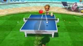 Wii Sports Resort  Table Tennis  Return Challenge  All Five Stamps at Once [upl. by Akirret]