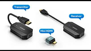 EDUP Wireless HDMI Transmitter and Receiver [upl. by Shaffer905]