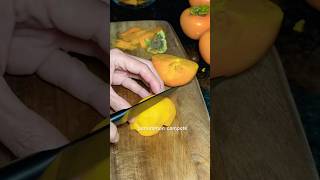 How to Make PERSIMMON COMPOTE dessert shorts [upl. by Kass307]