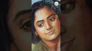 soft pastel portrait shorts art painting pastelart [upl. by Ferdinanda252]