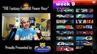 Week 9 Fantasy Football Advice for 202425 NFL Season [upl. by Gatias]