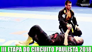 Jiu Jitsu  Final  Faixa Preta  III ETAPA DO CIRCUITO PAULISTA 2018 [upl. by Yllas764]