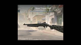 Nova  Caged Steel Factory New  CS2 Skin [upl. by Anan285]