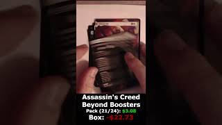 mtg Assassins Creed Booster Box Opening Part 11 of 12 [upl. by Conias778]