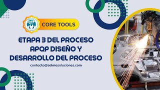 Etapa 3 del Proceso APQP Core Tools Diseño y Desarrollo del Proceso [upl. by Margherita128]