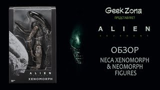 Обзор фигурок Чужих — Neca Alien Covenant Xenomorph amp Neomorph Review [upl. by Ahsinyd766]