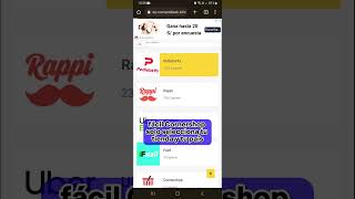 🔥 ¡CIENTOS de CUPONES de Descuento VIGENTES GRATIS Ubereats Rappi Pedidosya Didifood Cornershop [upl. by Anileh431]
