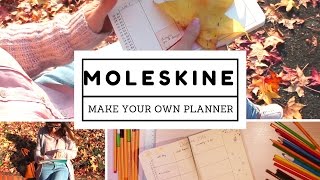 DIY Moleskine planner  Gaia Celyne [upl. by Nnahaid]