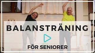 Balansträning för seniorer  Träning på Recept® [upl. by Adnalro]