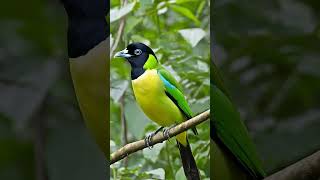 Green Jay birdwatchersparadise nature amazonbirds nicebirds [upl. by Nwahsan464]