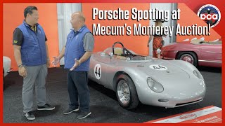 Porsche Spotting at Mecums Monterey Auction — plus learn how a traveling auction works [upl. by Benisch]