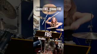 Metallica  Fuel Drum Cover  Drummer Cam Played Live by Female Teen Drummer Lauren Young [upl. by Sale]