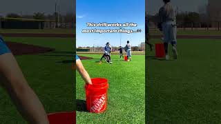 The Best Youth Baseball Infield Drill 👀 [upl. by Germana943]