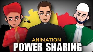 Power Sharing ANIMATION one shot🔥 SST class 10 by padhle [upl. by Lever]