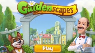 Gardenscapes  New Acres Gameplay FREE APP IOSAndroid By Playrix [upl. by Oiluarb]