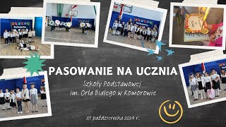 Pasowanie na ucznia 2024 [upl. by Nollie]