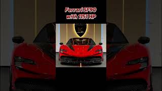 Ferrari SF90 with 1151 HP  Best car in 2024 [upl. by Zetnod]