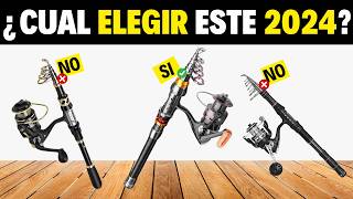 👉 Las 7 MEJORES CAÑAS DE PESCAR calidad precio 2024 💥 Mejores Cañas de Pesca [upl. by Nidnarb]