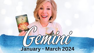 GEMINI  quotYou Are The PHOENIX RISING Your New Life Beginsquot 3MONTH TAROT JanuaryMarch 2024 [upl. by Cher]