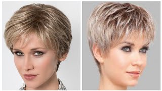 Elegant Spring Fall Pixie Bob choppy hair short hair cut ideas for women [upl. by Eppilihp]