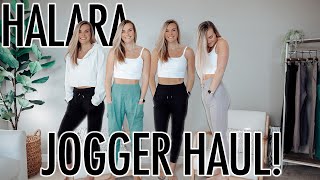 HALARA JOGGERS HAUL  HONEST REVIEW amp SIZING GUIDE [upl. by Eetse153]