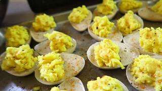 VEGAN Deviled Eggs  RECIPE [upl. by Ariom]