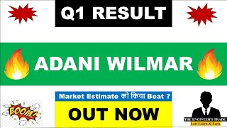 Adani Wilmar Q1 Results 2025  Awl Result Today  Awl share latest news  Adani Wilmar result today [upl. by Greer]