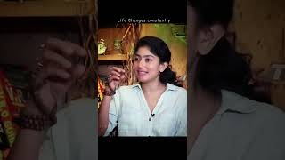 Life changes constantly 🌌⚡saipallavi great words ❣️ trending love saipallavi [upl. by Cynde277]