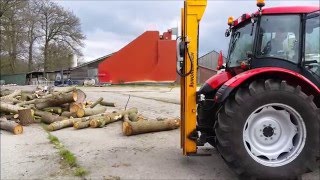 Tipping box behind forklift [upl. by Arquit]