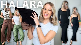 HALARA TRY ON HAUL  COZY VALENTINES DAY OUTFITS [upl. by Bina384]