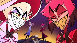 Hazbin Hotel Stalemate  Lucifer VS Alastor Fan Animation [upl. by Ollayos]