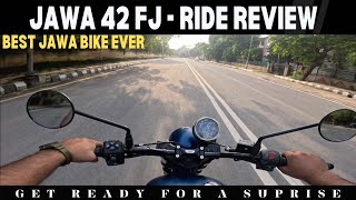 Jawa 42 FJ Detailed Ride Review  Best Jawa Motorcycle Ever [upl. by Luci]