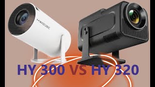 Proyector HY 300 VS HY 320 [upl. by Columbine]