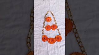 How To Make This Necklace with Ribbon LaceRibbon Lace Necklace [upl. by Merridie]