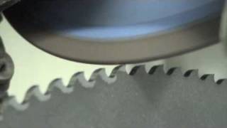 WD Quinn Saw Co Loroch KSC710 cold saw blade sharpening center [upl. by Namref185]