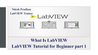 What is LabVIEW  LabVIEW Tutorial part 1 LabVIEW tutorial [upl. by Iona]