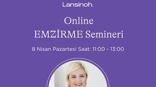 Lansinoh ile Emzirme semineri [upl. by Ecille]