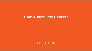 Com’è strutturato il corso [upl. by Ettenauq504]