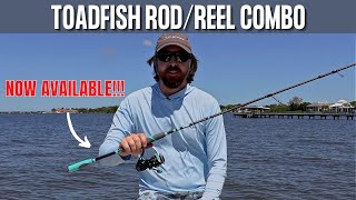 Toadfish Fishing Rod amp Reel Customizable Combos NOW In Our Shop [upl. by Atsejam60]